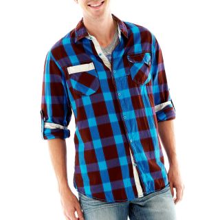 I Jeans By Buffalo Mason Shirt, Blue, Mens