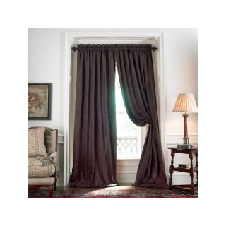 American Living Estate Taffeta Damask Rod Pocket Curtain Panel, Slate