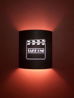 Take One Clapboard Theater Sconce