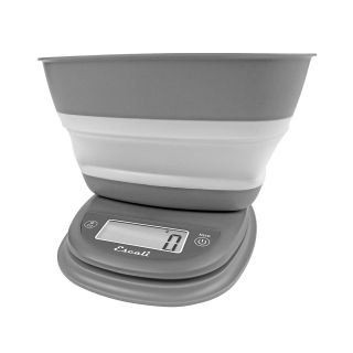Escali Pop Collapsible Bowl Digital Food Scale