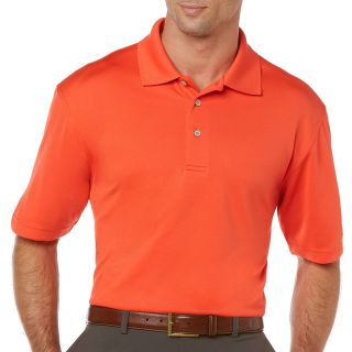 Pga Tour Airflux Solid Polo, Red, Mens