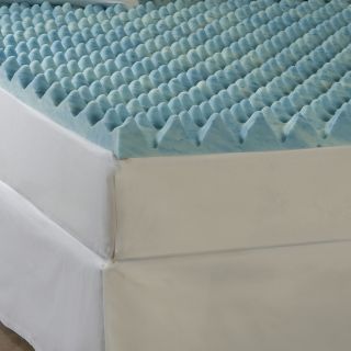 Gel Memory Loft 3 Foam Mattress Topper, Blue