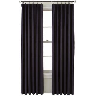 Studio Fosters Metal Tab Curtain Panel, Ink (Dark Blue)