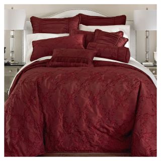 JCP Home Collection jcp home Madrid Bedspread, Red/Brown