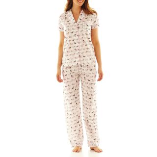 INSOMNIAX Pajama Set, Ivory, Womens