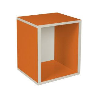 WAY BASICS Stackable Storage Cube Plus, Orange
