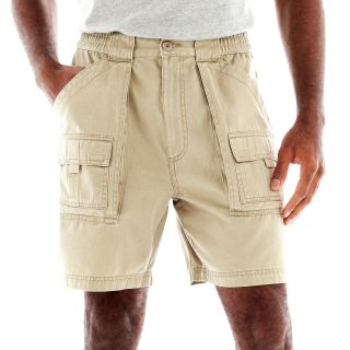 St. Johns Bay Hiking Shorts, British Khaki, Mens
