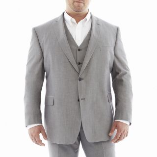JF J.Ferrar J.F. J Ferrar Suit Jacket Big&Tall, Gray, Mens