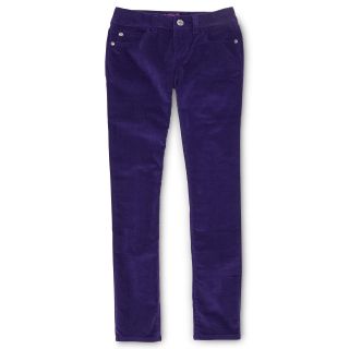 ARIZONA Corduroy Skinny Jeans   Girls 6 16, Purple, Girls