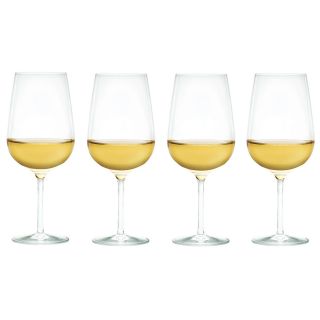 Mikasa Barmasters Set of 4 White Wine Glasses