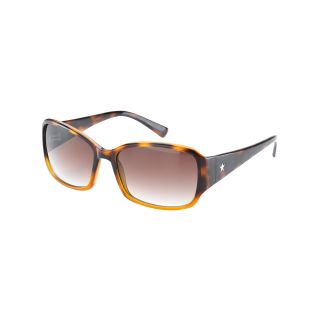 Converse Plugged In Oversized Sunglasses, Brown, Womens