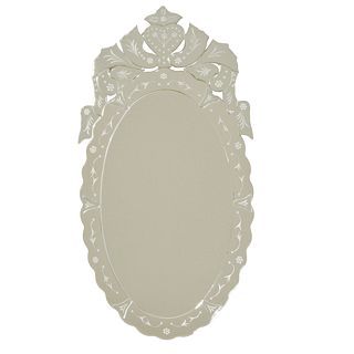Venetian Queen Mirror, Silver