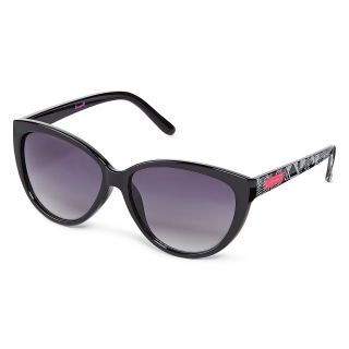 BETSEYVILLE Cat Eye Sunglasses, Black, Womens