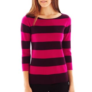 Worthington A Line Sweater   Talls, Purple, Womens