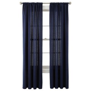 JCP Home Collection  Home Holden Rod Pocket Cotton Curtain Panel, Bold