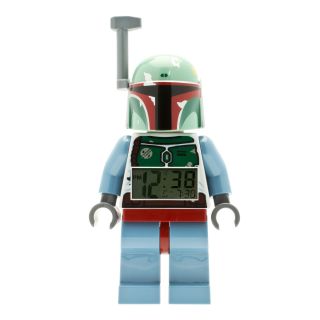 Lego Kids Star Wars Boba Fett Alarm Clock, Boys