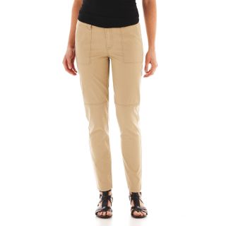 A.N.A Cropped Utility Pants, Bisque