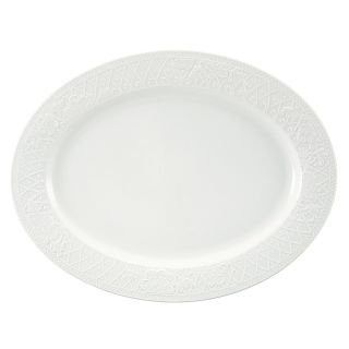 Nikko Blanc Fleur Oval Platter