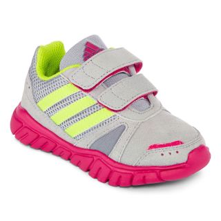 Adidas Fluid Conversion CF 1 Toddler Girls Athletic Shoes, Gray, Gray, Girls