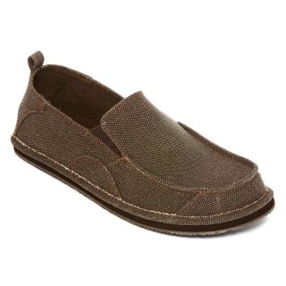 ARIZONA Malibu Mens Slip On Shoes, Brown