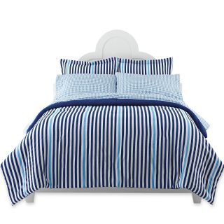 HAPPY CHIC BY JONATHAN ADLER Stripes Complete Bedding Set with Sheets, Blue