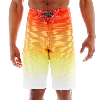 Ocean Current Board Shorts, Red, Mens