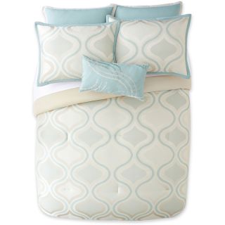 Corinna 7 pc. Jacquard Comforter Set