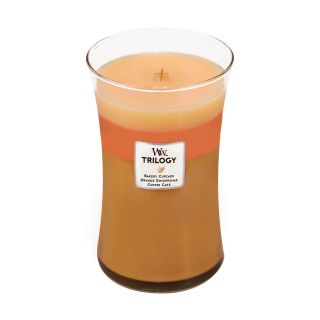 Woodwick Trilogy Fresh Baked Candle, Beige