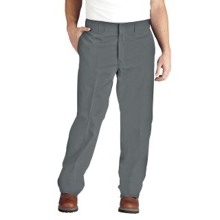 Dickies Wrinkle Free Poplin Pants, Graphite, Mens