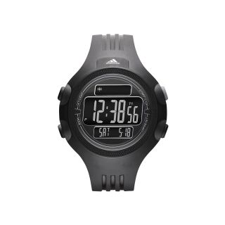 Adidas Questra Mens Black Digital Chronograph Sport Watch