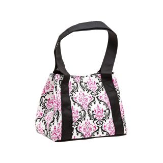 Fit & Fresh Pink Damask Venice Lunch Bag with Ice Pack