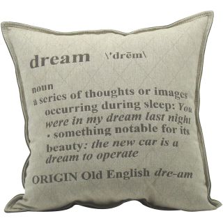 Newport Dream 20 Decorative Pillow, Brown