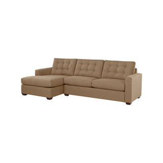 Midnight Slumber 2 pc. Sectional  Right Arm Sleeper, Left Arm Chaise  Hilo, Tan