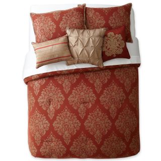 Asti 7 pc. Comforter Set, Red