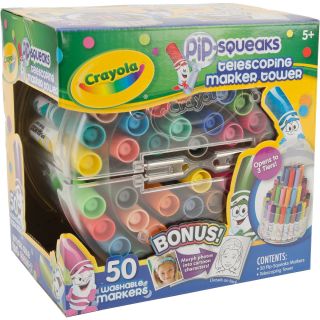 Crayola Pip Squeaks Washable Telescoping Marker Tower