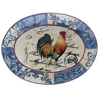 Lille Rooster Serving Platter