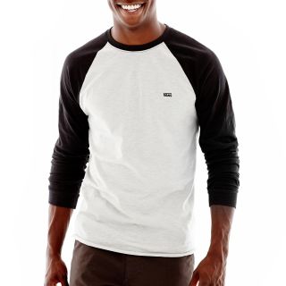 Vans Raglan Tee, Pebble Striked Out, Mens