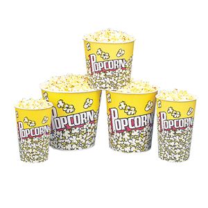 Popcorn Design Tub 170 0z (150 Count)