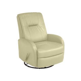 Best Chairs, Inc. Modern PerformaBlend Swivel Glider Recliner, Taupe