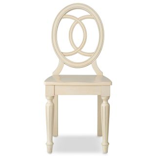Paige Desk Chair, White