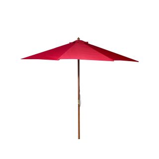 9 Round Wood Umbrella