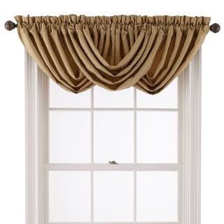 Sutherland Rod Pocket Toga Valance, Gold