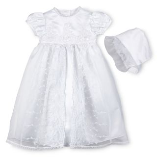 Keepsake Christening Dress   Girls newborn 12m, White, White