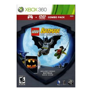 Xbox 360 LEGO Batman with DVD Movie Video Game