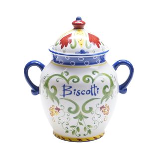 Amalfi Biscotti Jar