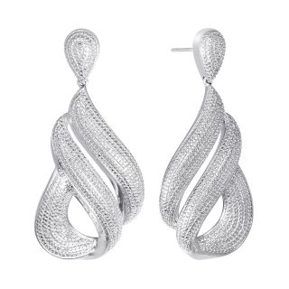 Diamond Addiction 1/10 CT. T.W. Diamond Freeform Earrings, Womens