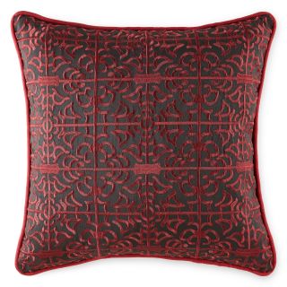 Royal Velvet Regalia 18 Square Decorative Pillow, Black