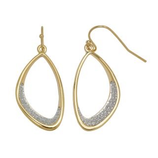 Bridge Jewelry Diamond Accent Free Form Earrings
