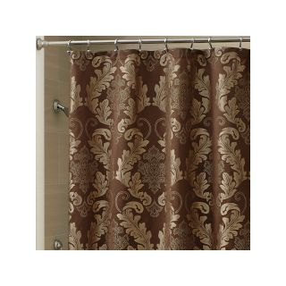 Croscill Classics Gaile Shower Curtain, Chocolate (Brown)