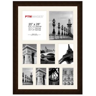 Swiss Collage Picture Frame, Espresso (Dark Brown)